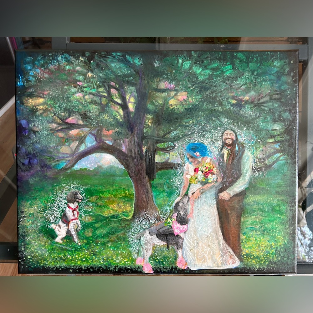 Oil painting